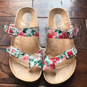 Women’s floral sandals